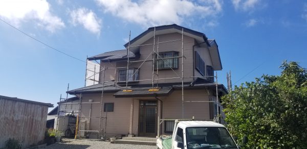 静岡県掛川市／M様屋根外壁塗装工事